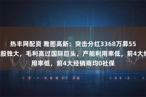 热丰网配资 雅图高新：突击分红3368万募5500万补流，一股独大，毛利高过国际巨头，产能利用率低，前4大经销商均0社保